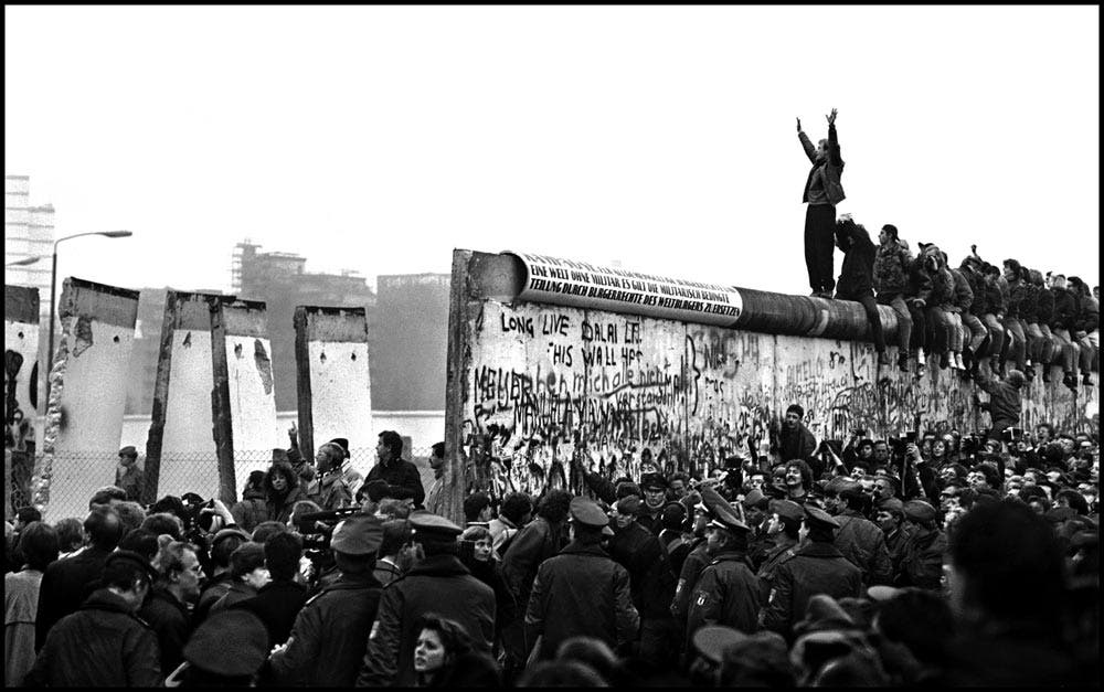Carol Guzy/Washington Post berlin wall
