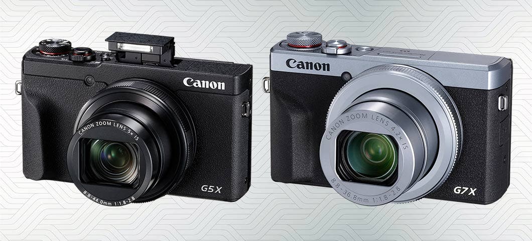 Canon G5X Mark II and Canon G7X Mark III