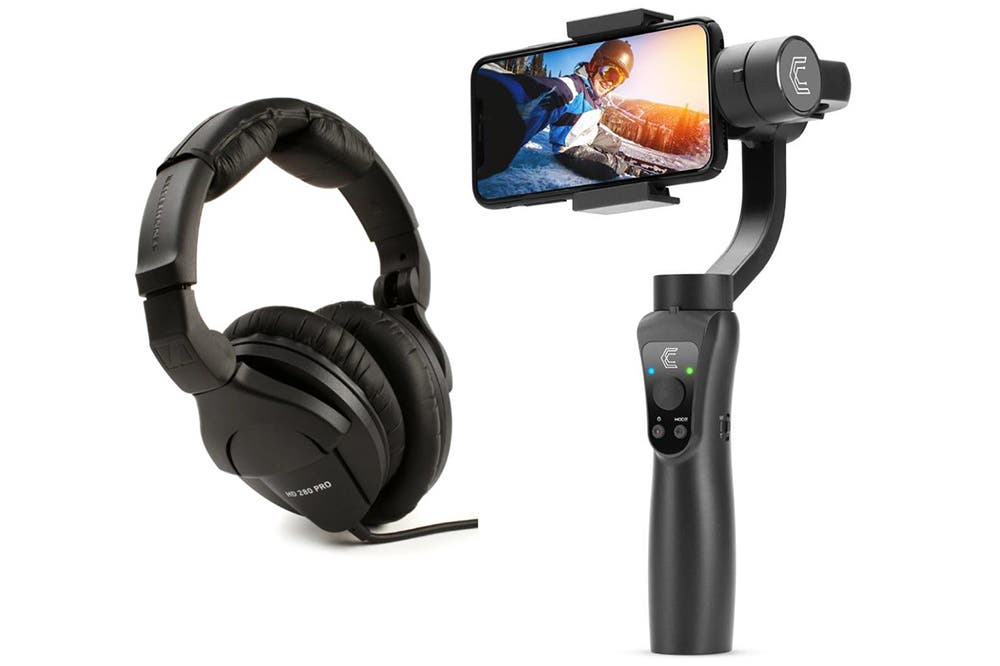 Sennheiser HD 280 PRO Headphones + Clar Smart Gimbal