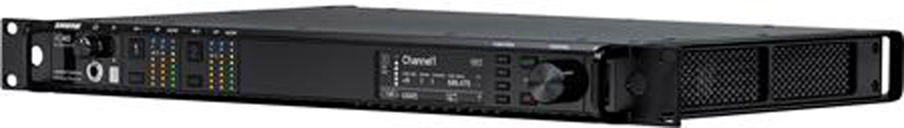 Shure AD4DUS-A Axient Receiver best wireless microphone system with low latency