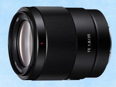 Sony FE 35mm f/1.8 Wide-Angle E-Mount Lens