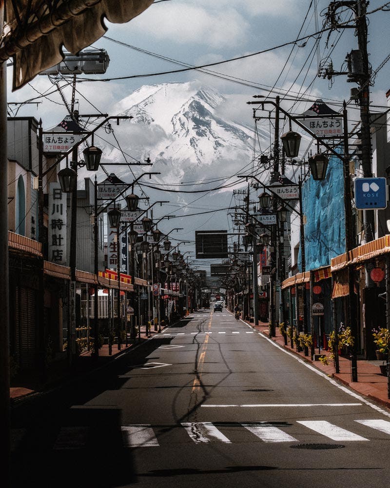 Eren Sarigul Fujiyoshida, Mount Fuji