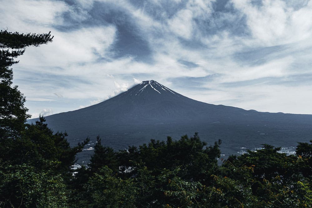 Eren Sarigul mount fuji Kawaguchiko Tenjozan Park