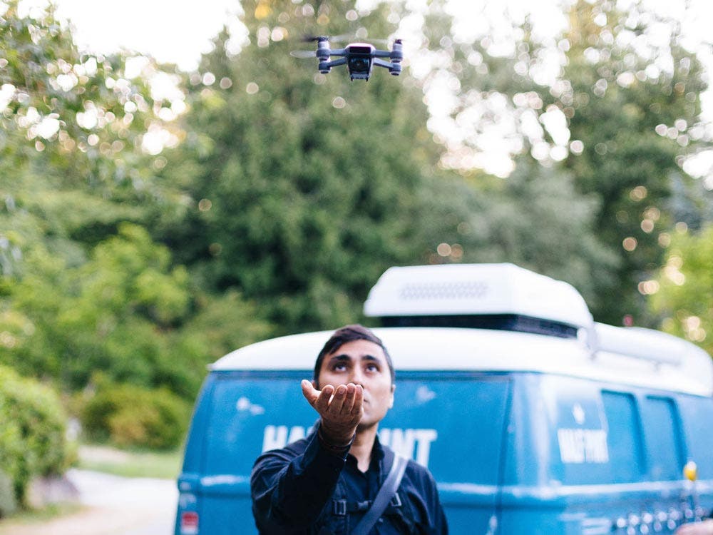 Reza Malayeri drones at weddings