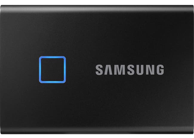 Samsung 1TB T7 Touch USB 3.2 Portable SSD