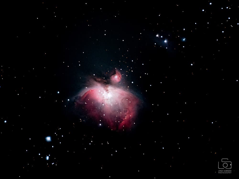Lynsey Schroeder astrophotography orion nebula tucson, az canon eos ra