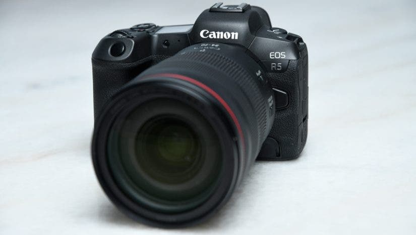 Canon EOS R5 mirrorless camera
