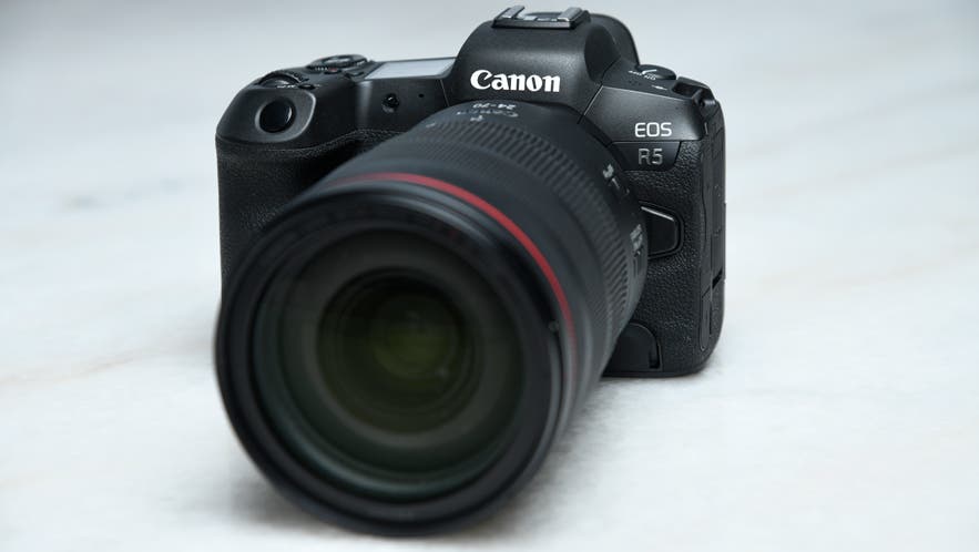 Canon EOS R5 mirrorless camera