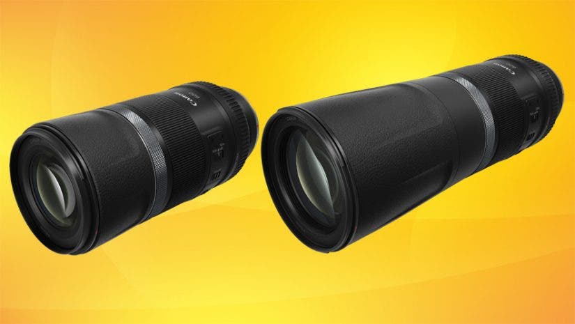 Canon RF600mm F11 IS STM Lens and Canon RF800mm F11 IS STM Lens