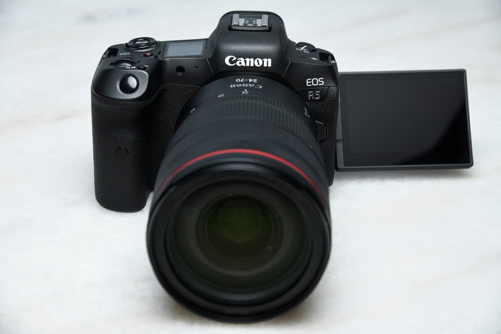 Canon EOS R5 mirrorless camera