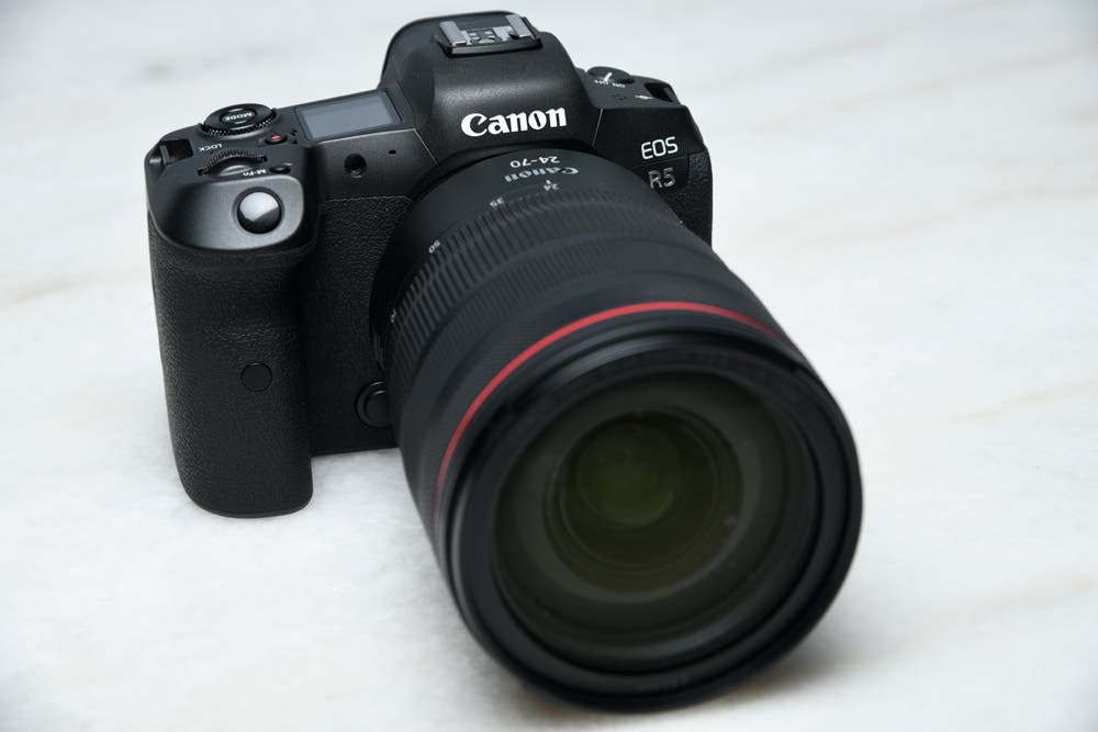 Canon EOS R5 mirrorless camera