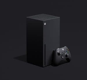 Xbox Series X console and controller