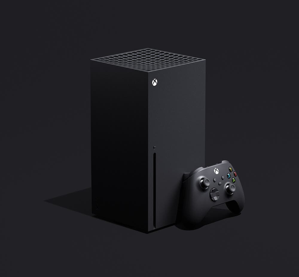 Xbox Series X console and controller