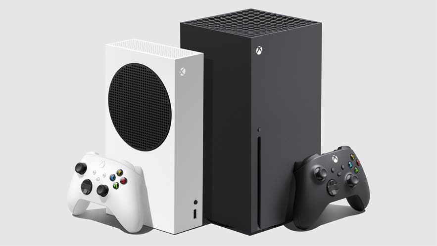 Xbox Series X and Xbox Series S consoles and controllers