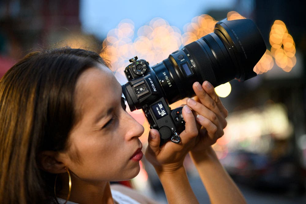 Nikon Z 7II full frame mirrorless camera