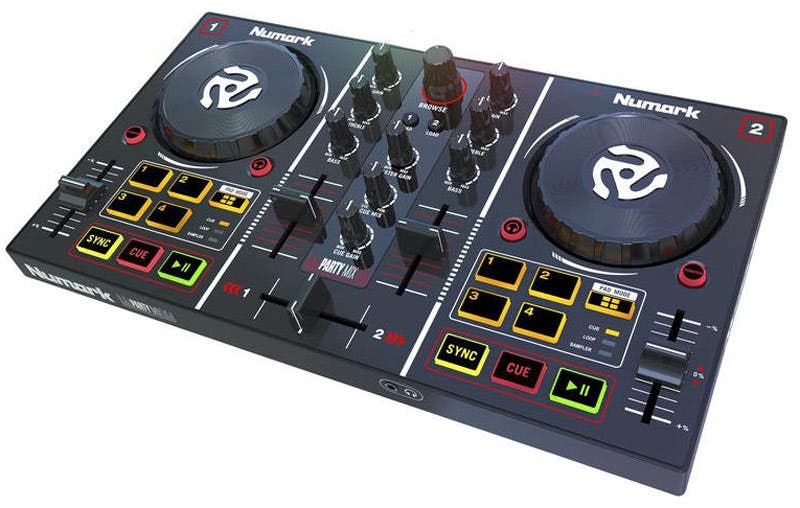 Numark Party Mix DJ Controller with Built In Light Show
