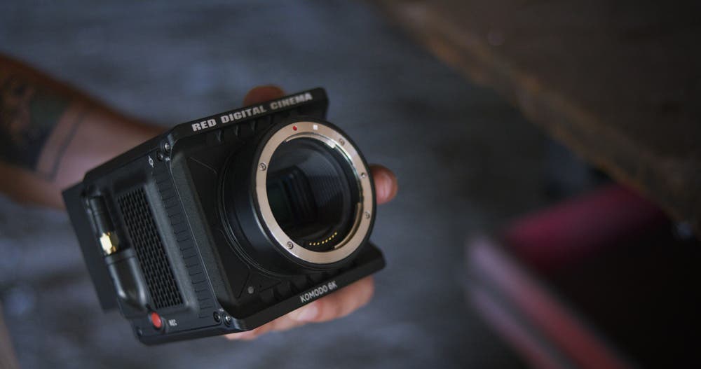 RED KOMODO 6K sensor
