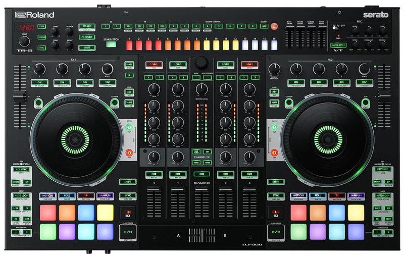 Roland DJ-808 4-Track Serato Performance DJ Controller