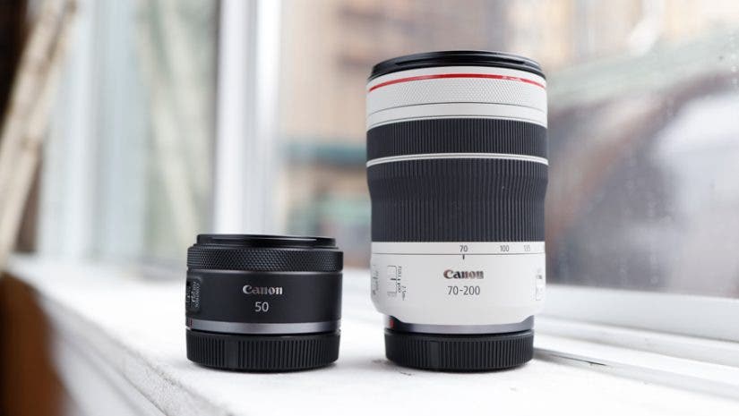 Canon RF 50mm F1.8 STM and Canon RF 70-200mm F4 L IS USM