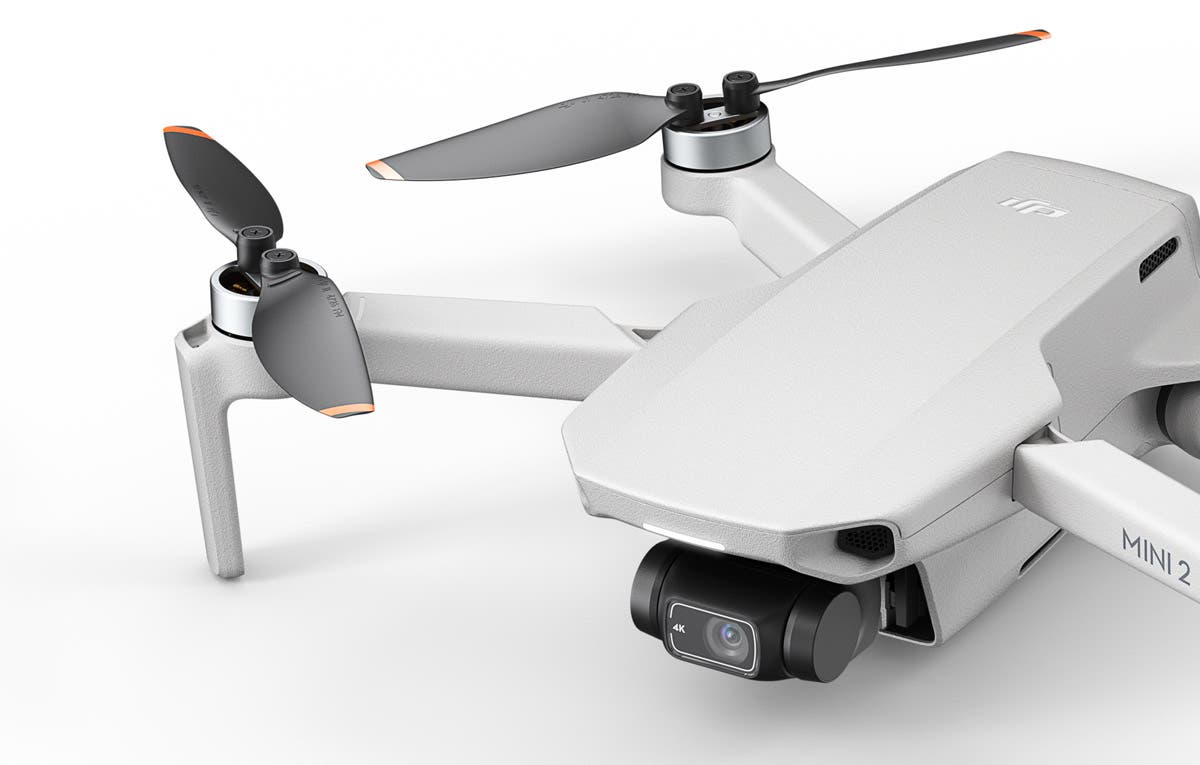 DJI Mini 2 Drone closeup