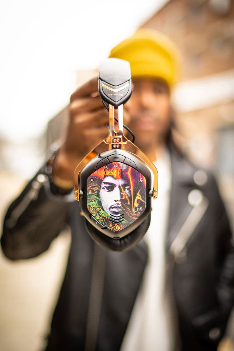 v-moda Jimi Hendrix Crossfade 2 headphones with watson dj review