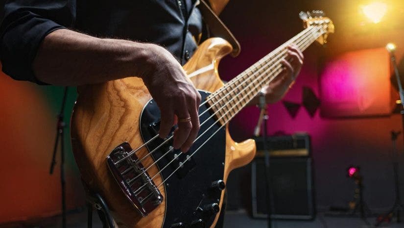 bass guitar player