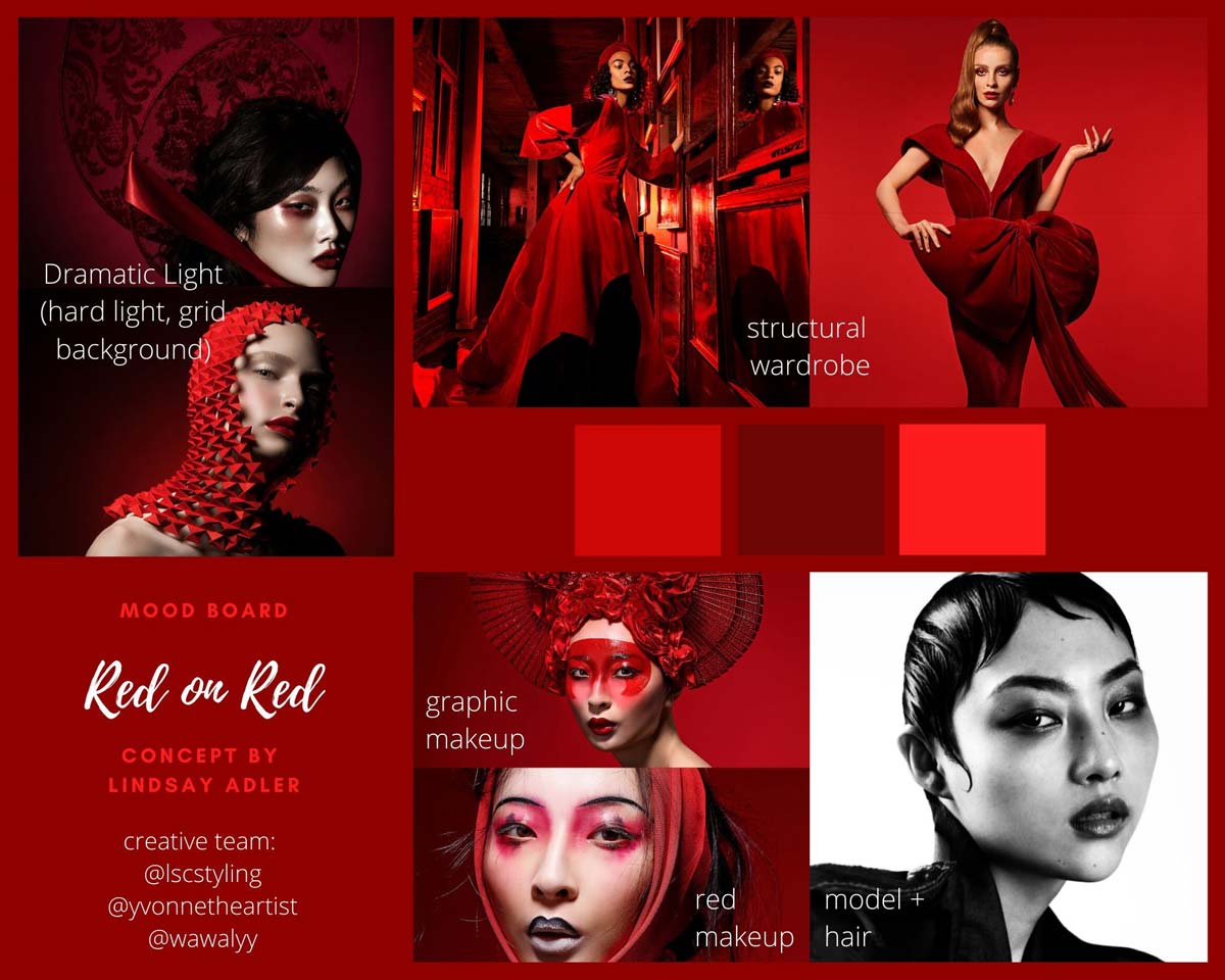 lindsay adler fashion photography mood board