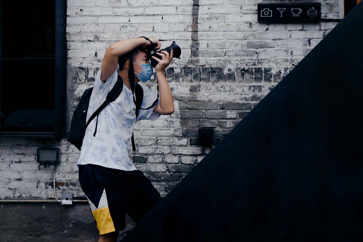 street photographer working freelance photography