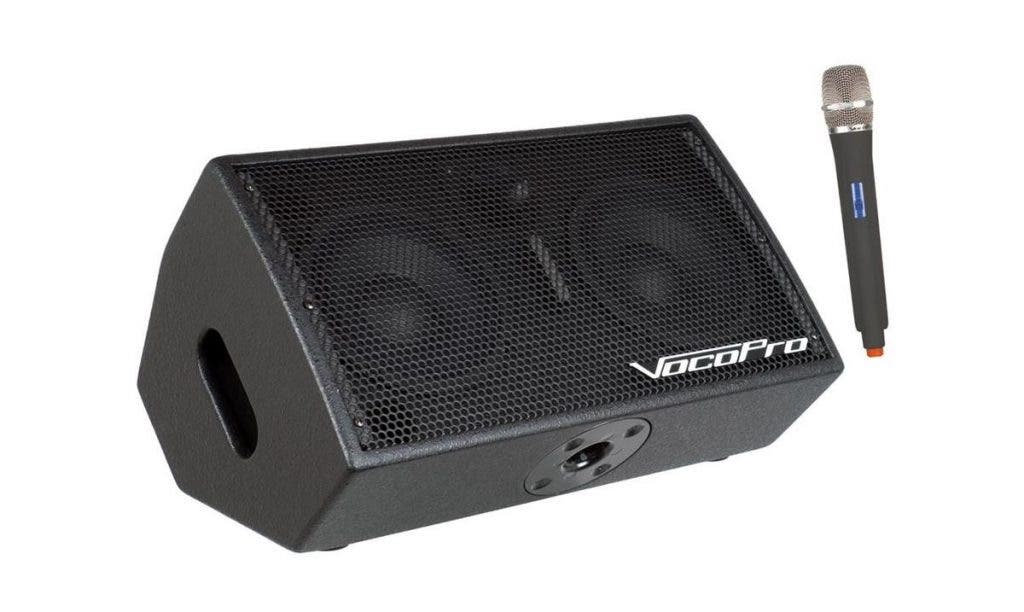 VocoPro STAGE-MAN 1 200W 3-Channel Active Vocal Monitor with DSP Effects and SD Recorder