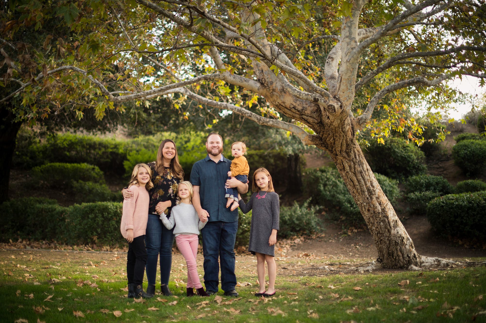 posed group portraits as one of many kids photography ideas for creative photos