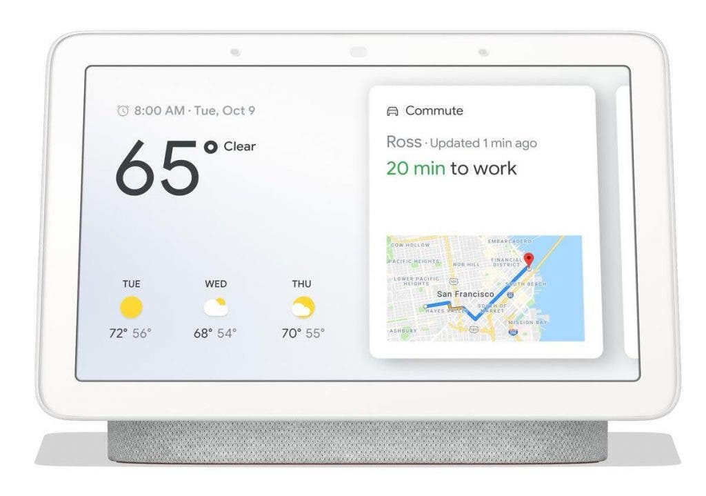 Google Nest 7 Touchscreen Nest Hub with Built-In Google Assistant