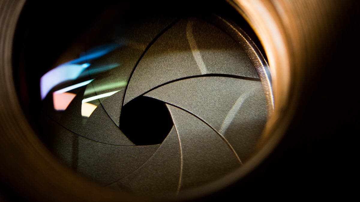 f-stop aperture lens