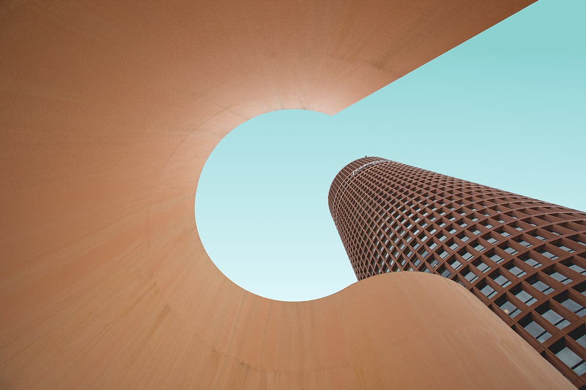 architectural buildings balance in photography