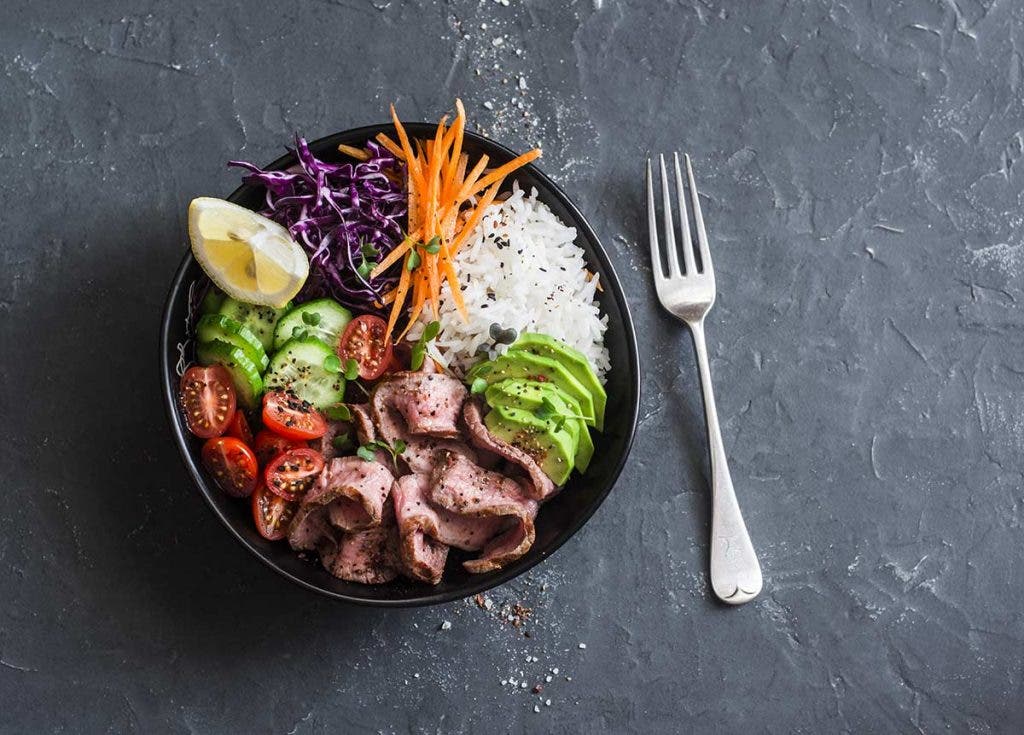 bulgogi bowl color balance in photography