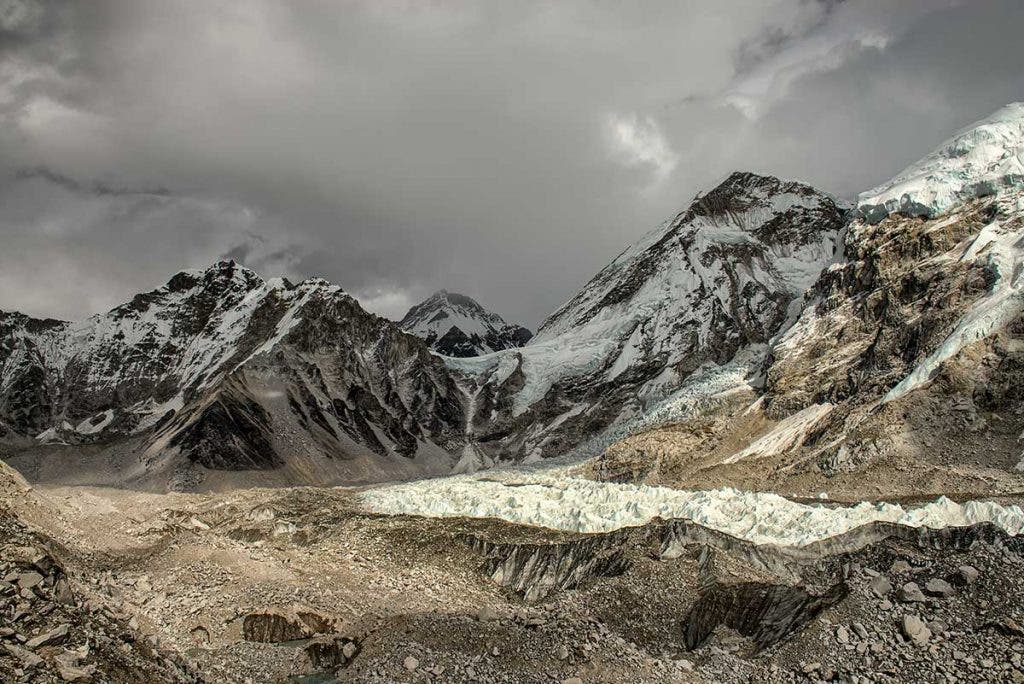 Himalayas mountains in nepal