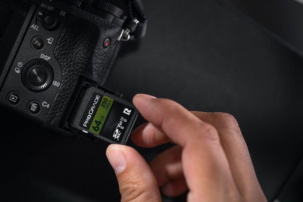sd card in camera slot
