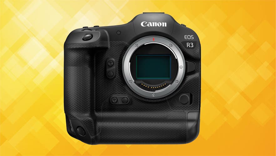 Canon EOS R3 full-frame mirrorless camera development