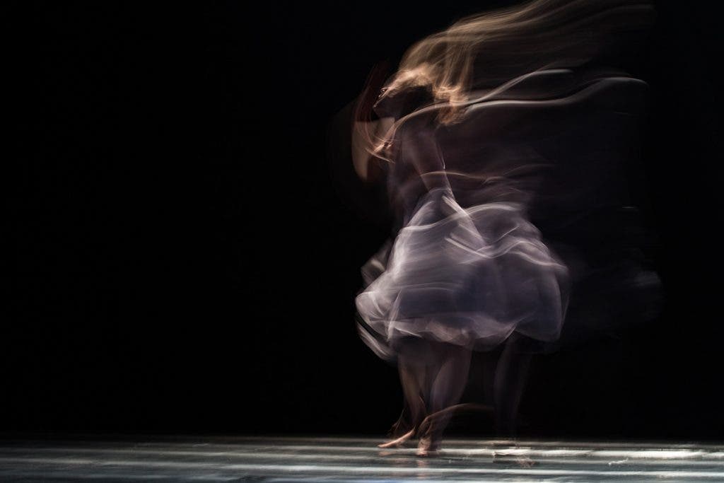 ballerina motion blur photography