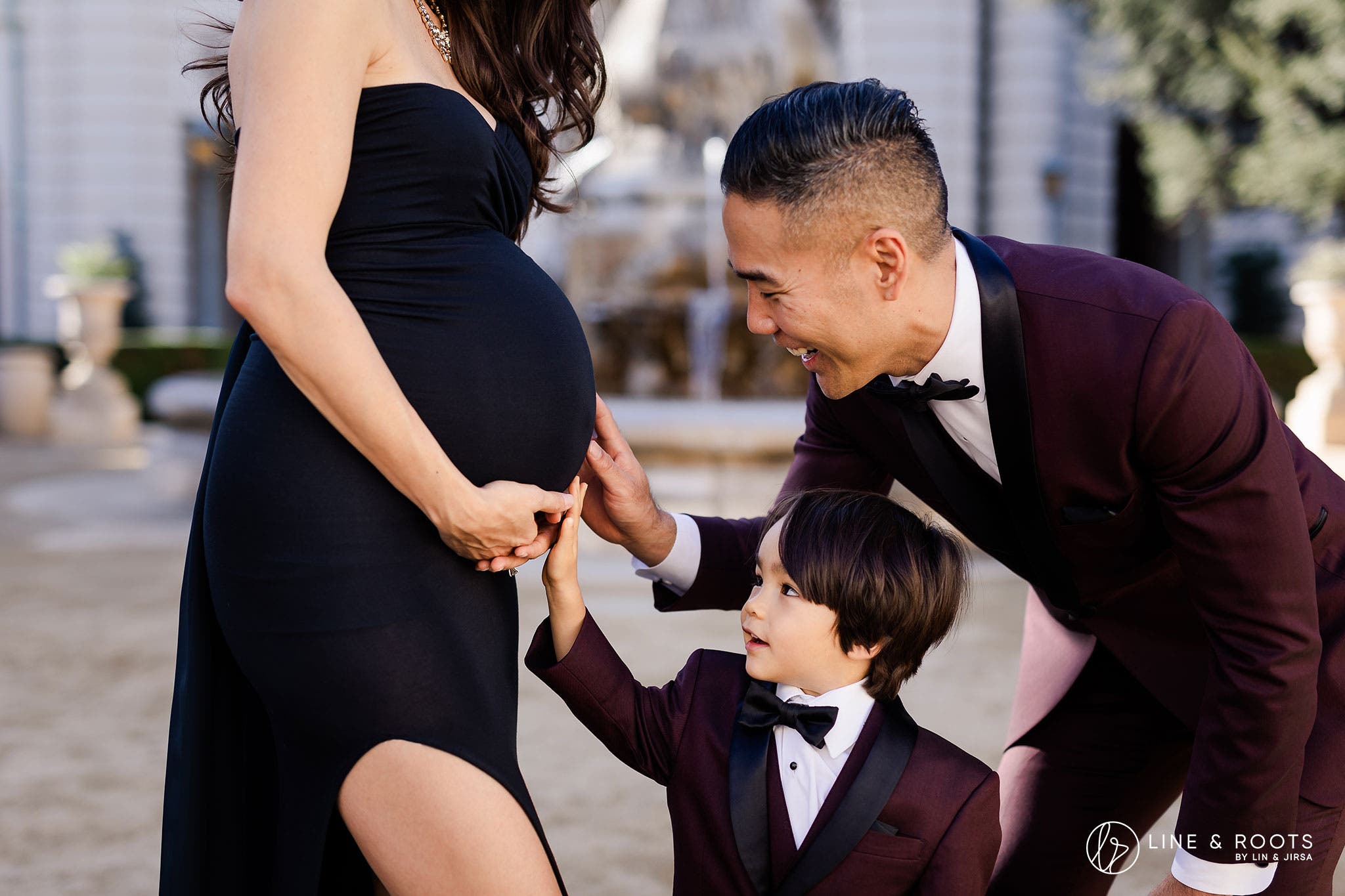 maternity photography tips for partner and siblings
