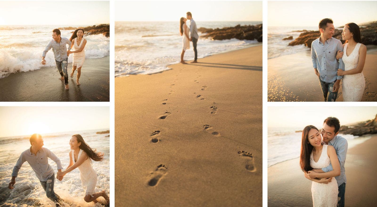 storytelling collage using a couple as an example
