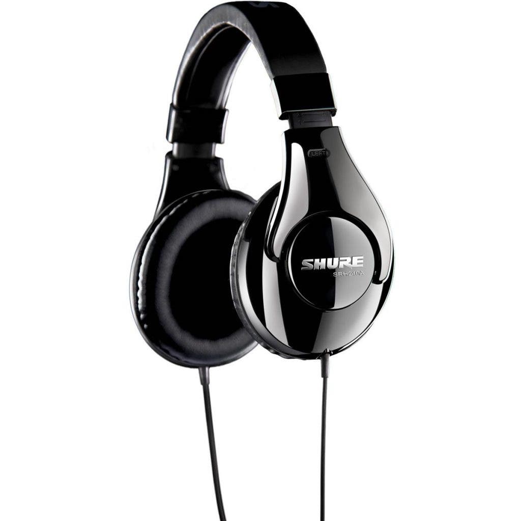 Shure SRH240A Professional Quality Headphones, Black Shure SRH240A Professional Quality Headphones, Black