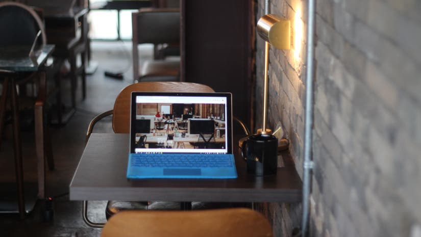 best ultraportable laptops laptop on table in coffee shop