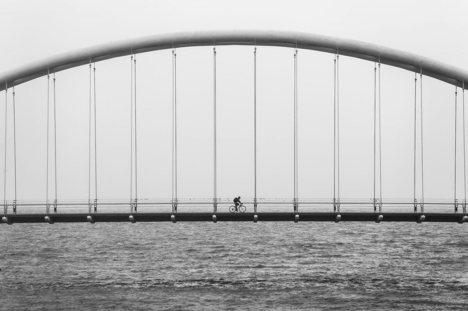 Symmetrical composition with bridge