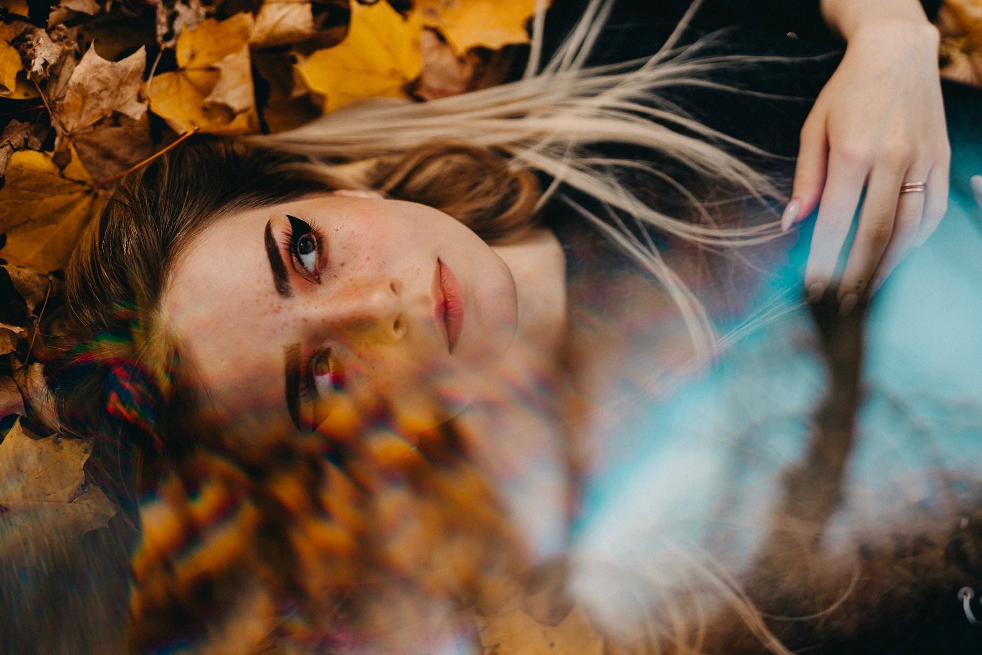 soft transition with wide aperture