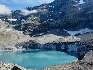 Glacier lake in the Swiss Alpes nature photography tips
