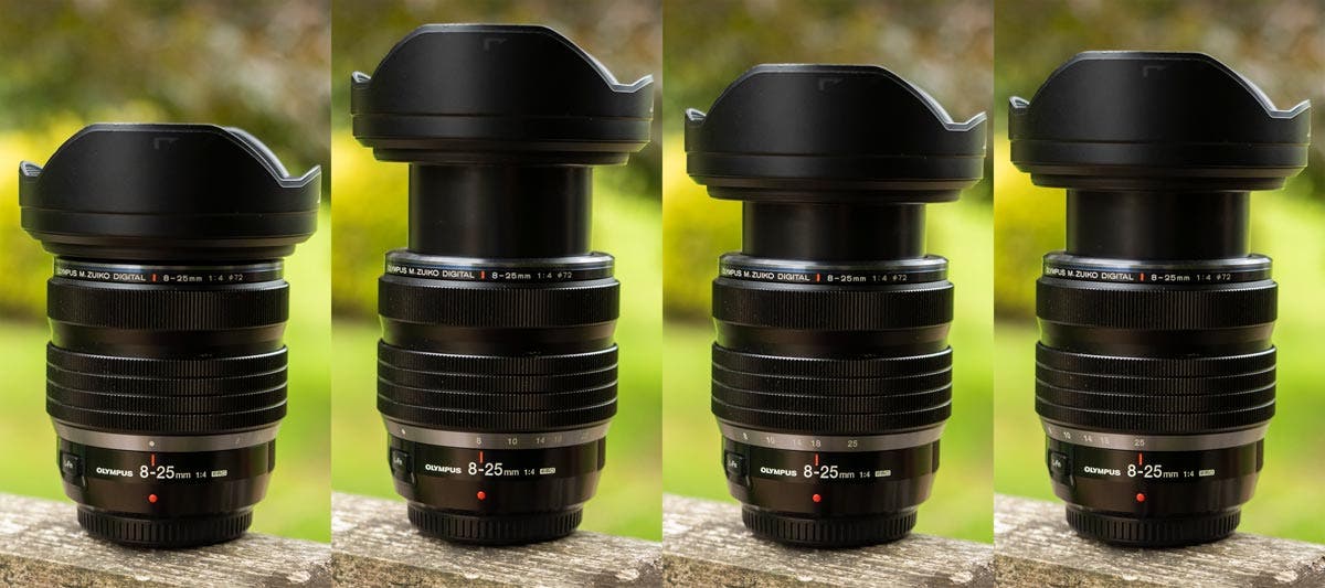 Olympus 8-25mm F4.0 Lens