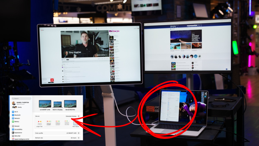 Setting up dual monitors