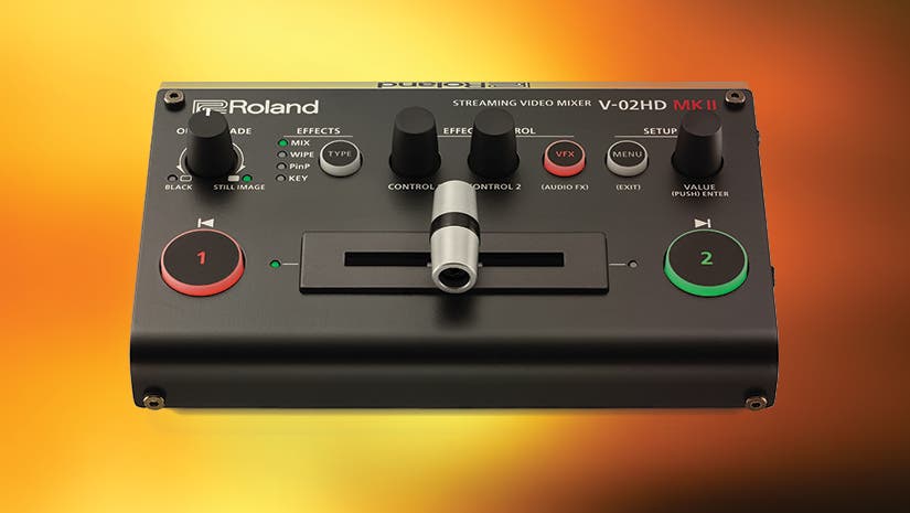 Roland V-02HD MK II Streaming Video Mixer
