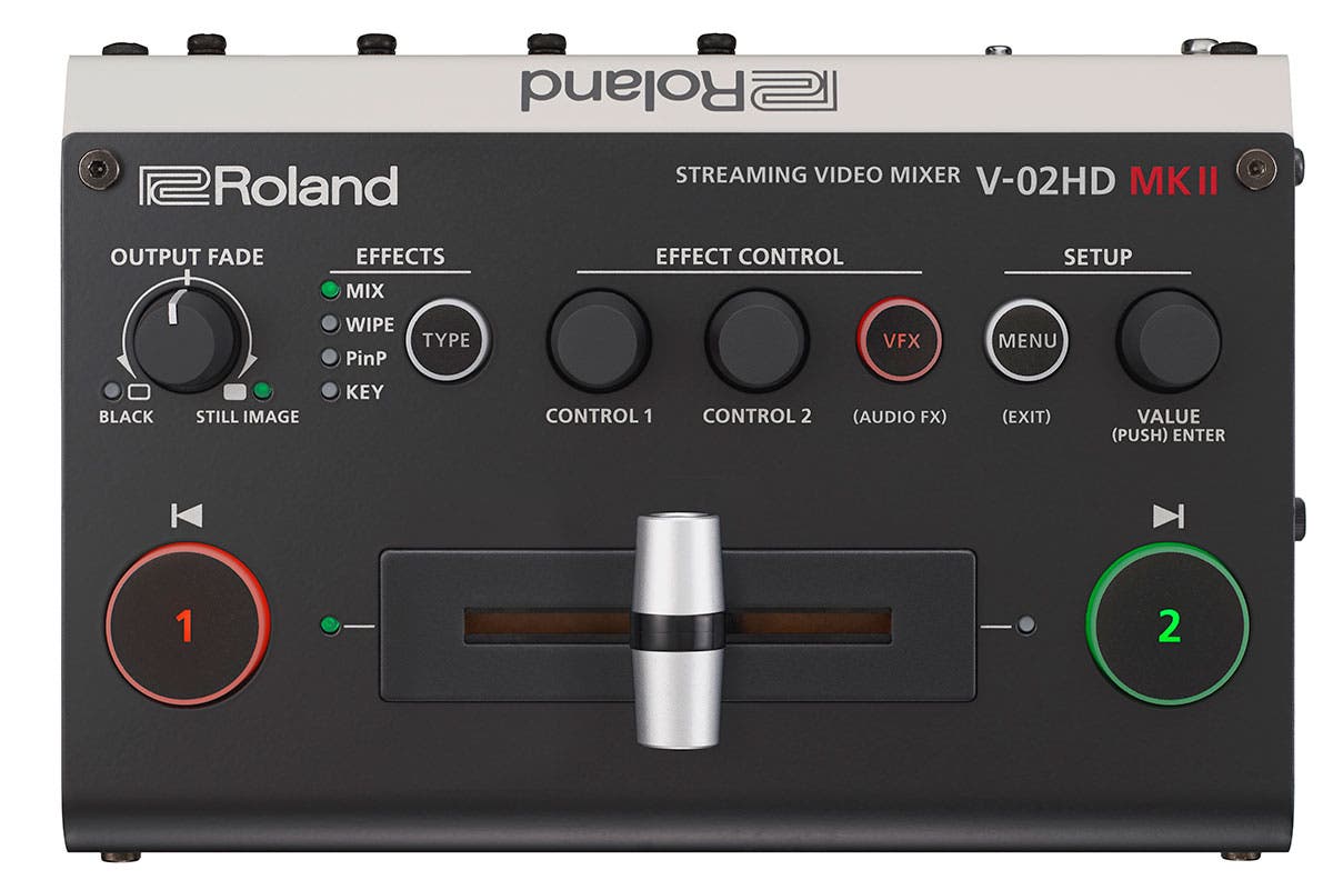 Roland V-02HD MK II Streaming Video Mixer