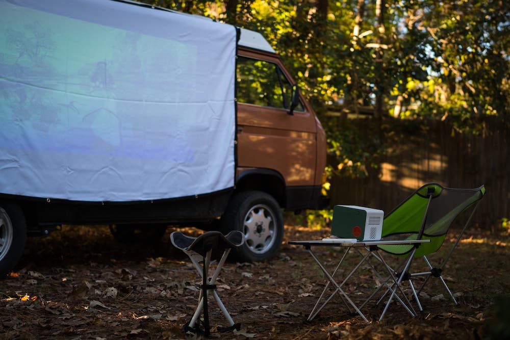 BenQ outdoor projector